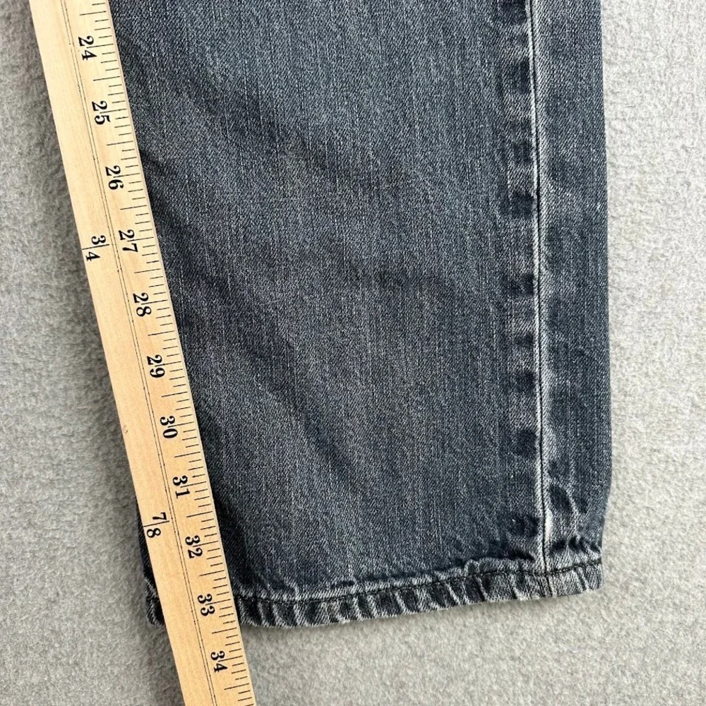 Calvin Klein Mens Jeans Relaxed Straight Gray Denim 32x34 - Picture 8 of 11